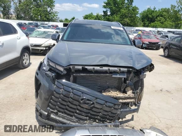 2024 Hyundai Palisade SEL с VIN KM8R4DGE8RU668652, выставлен на аукционе Copart как лот 55620814 с пробегом 8 627 миль миль и Списание • Salvage title. История ставок и продаж доступна на DreamBid. Изображение 5.