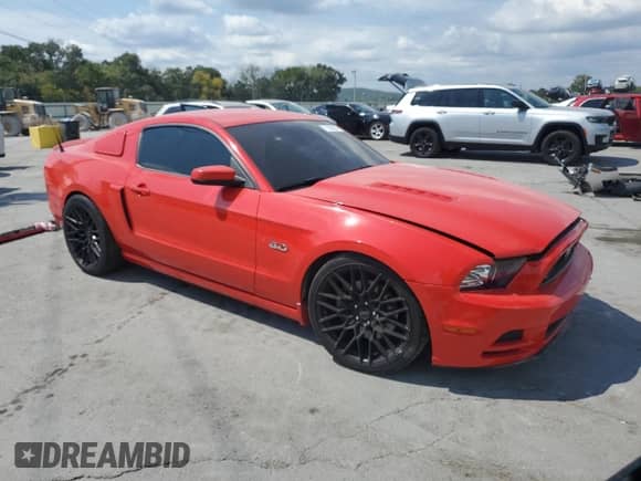 2014 Ford Mustang GT с VIN 1ZVBP8CF5E5238999, выставлен на аукционе Copart как лот 71182455 с пробегом 58 396 миль миль и Чистый • Clean title. История ставок и продаж доступна на DreamBid. Изображение 4.