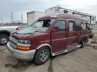 ✅ 2014 Chevrolet Express Cargo Upfitter • VIN: 1GBSGDC46E1165390 • Lot: 51440415. Listed on Copart with 98,534 mi. Free auction sales archive from the USA and detailed vehicle history report at DreamBid. Image 1.