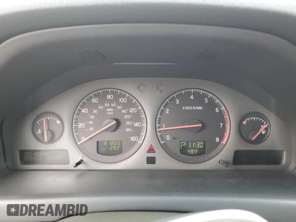 ✅ 2003 Volvo S80 2.9L • VIN: YV1TS92D331314617 • Lot: 50016005. Listed on Copart with 81,855 mi. Free auction sales archive from the USA and detailed vehicle history report at DreamBid. Image 9.