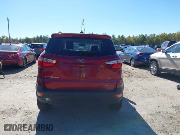 ✅ 2019 Ford EcoSport SE • VIN: MAJ6S3GL0KC270987 • Lot: 43466869. Listed on IAAI with 55,610 mi. Free auction sales archive from the USA and detailed vehicle history report at DreamBid. Image 17.