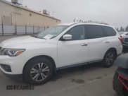 ✅ 2018 Nissan Pathfinder S • VIN: 5N1DR2MN0JC667283 • Lot: 43871847. Listed on IAAI with 117,032 mi. Free auction sales archive from the USA and detailed vehicle history report at DreamBid. Image 14.