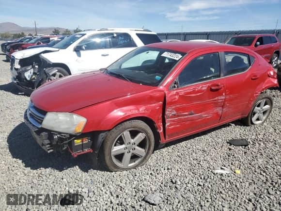 2013 Dodge Avenger SE с VIN 1C3CDZAB6DN566280, выставлен на аукционе Copart как лот 71743224 с пробегом 124 688 миль миль и Списание • Salvage title. История ставок и продаж доступна на DreamBid. Изображение 1.