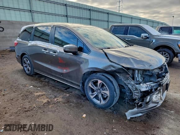 ✅ 2018 Honda Odyssey Touring • VIN: 5FNRL6H84JB005622 • Lot: 94671885. Wystawiony na Copart z przebiegiem 87 429 mil. Bezpłatny archiwum sprzedaży aukcyjnych z USA i szczegółowy raport historii pojazdu na DreamBid. Zdjęcie 4.