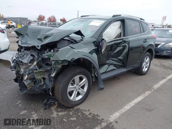 ✅ 2013 Toyota RAV4 XLE • VIN: 2T3RFREV3DW079017 • Lot: 43745366. Listed on IAAI with Not provided. Free auction sales archive from the USA and detailed vehicle history report at DreamBid. Image 2.