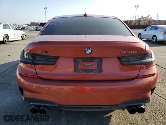 ✅ 2021 BMW 3 Series M340i xDrive • VIN: 3MW5U9J0XM8B71652 • Lot: 90504755. Listed on Copart with 66,016 mi. Free auction sales archive from the USA and detailed vehicle history report at DreamBid. Image 6.