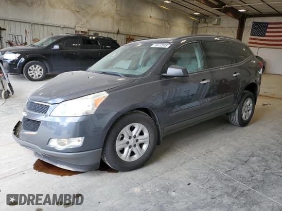 ✅ 2012 Chevrolet Traverse LS • VIN: 1GNKVFED7CJ419879 • Lot: 70472845. Wystawiony na Copart z przebiegiem 118 384 mil. Bezpłatny archiwum sprzedaży aukcyjnych z USA i szczegółowy raport historii pojazdu na DreamBid. Zdjęcie 1.