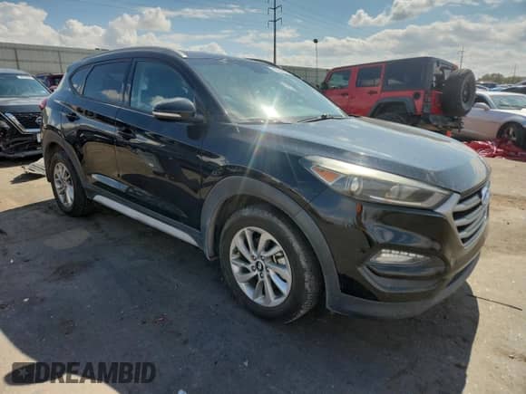 2018 Hyundai Tucson SEL Plus with VIN KM8J3CA49JU745110, listed as a Copart auction lot 85749375 with 79,329 mi miles and Salvage title. Bid and sale history available at DreamBid. Image 4.