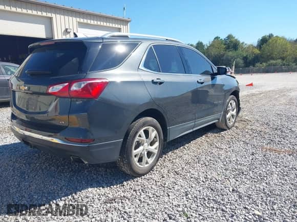 2019 Chevrolet Equinox LT with VIN 2GNAXLEX2K6186293, listed as a IAAI auction lot 43467007 with 54,930 mi miles and . Bid and sale history available at DreamBid. Image 4.