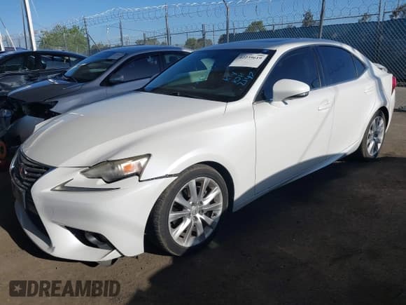 ✅ 2014 Lexus IS 250 • VIN: JTHBF1D24E5022147 • Lot: 42239619. Listed on IAAI with 143,448 mi. Free auction sales archive from the USA and detailed vehicle history report at DreamBid. Image 17.