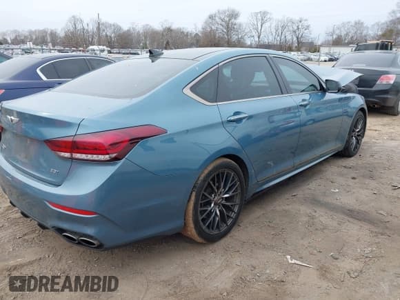 ✅ 2018 Genesis G80 Sport • VIN: KMHGN4JB6JU222877 • Лот: 41364724. Опубликован ранее на IAAI с пробегом 133 550 миль. Бесплатный доступ к архиву аукционных продаж из США и подробный отчёт об истории автомобиля на DreamBid. Изображение 4.