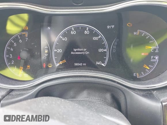 ✅ 2017 Jeep Grand Cherokee Limited • VIN: 1C4RJEBG2HC965531 • Lot: 43725728. Wystawiony na IAAI z przebiegiem 56 542 mil. Bezpłatny archiwum sprzedaży aukcyjnych z USA i szczegółowy raport historii pojazdu na DreamBid. Zdjęcie 7.