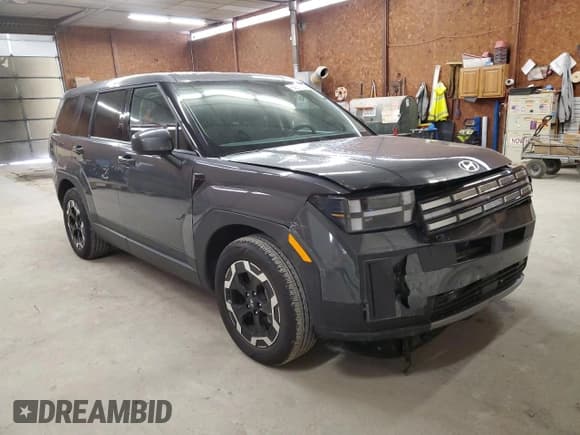 ✅ 2025 Hyundai Santa Fe SE • VIN: 5NMP1DGL5SH080174 • Lot: 68881235. Listed on Copart with 9,334 mi. Free auction sales archive from the USA and detailed vehicle history report at DreamBid. Image 4.