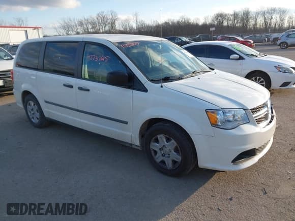 ✅ 2011 Dodge Grand Caravan Cargo • VIN: 2D4RN1AG2BR616370 • Lot: 43732615. Listed on IAAI with 22,800 mi. Free auction sales archive from the USA and detailed vehicle history report at DreamBid. Image 1.
