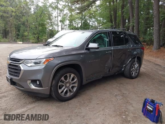✅ 2018 Chevrolet Traverse Premier • VIN: 1GNERKKW4JJ229874 • Lot: 43348476. Listed on IAAI with 81,170 mi. Free auction sales archive from the USA and detailed vehicle history report at DreamBid. Image 2.