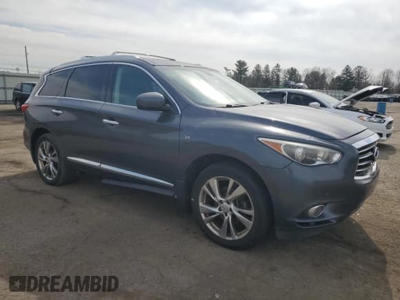 ✅ 2014 Infiniti QX60 • VIN: 5N1AL0MM1EC502199 • Lot: 49935615. Listed on Copart with 112,365 mi. Free auction sales archive from the USA and detailed vehicle history report at DreamBid. Image 4.