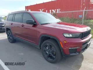 2024 Jeep Grand Cherokee Limited with VIN 1C4RJKBG5R8528707, listed as a IAAI auction lot 42522839 with 8,930 mi miles and . Bid and sale history available at DreamBid. Image 1.