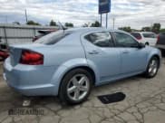✅ 2013 Dodge Avenger SE • VIN: 1C3CDZAB1DN567885 • Lot: 82324875. Listed on Copart with 123,323 mi. Free auction sales archive from the USA and detailed vehicle history report at DreamBid. Image 3.