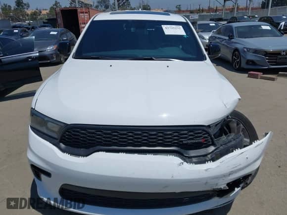2021 Dodge Durango GT with VIN 1C4RDHDGXMC757865, listed as a IAAI auction lot 42725232 with 44,633 mi miles and . Bid and sale history available at DreamBid. Image 12.
