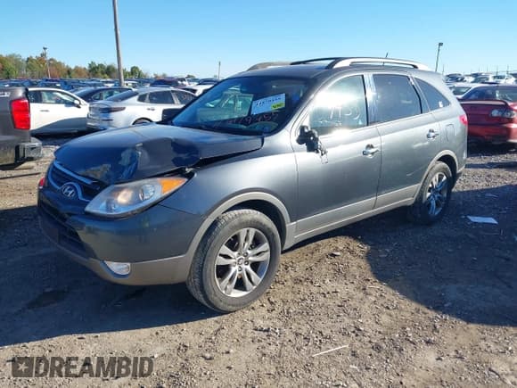 ✅ 2012 Hyundai Veracruz GLS • VIN: KM8NUDCC3CU198847 • Lot: 43479455. Listed on IAAI with 72,840 mi. Free auction sales archive from the USA and detailed vehicle history report at DreamBid. Image 2.