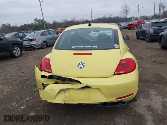✅ 2013 Volkswagen Beetle Fender Edition • VIN: 3VWJP7AT0DM663439 • Lot: 41509518. Listed on IAAI with 100,278 mi. Free auction sales archive from the USA and detailed vehicle history report at DreamBid. Image 16.