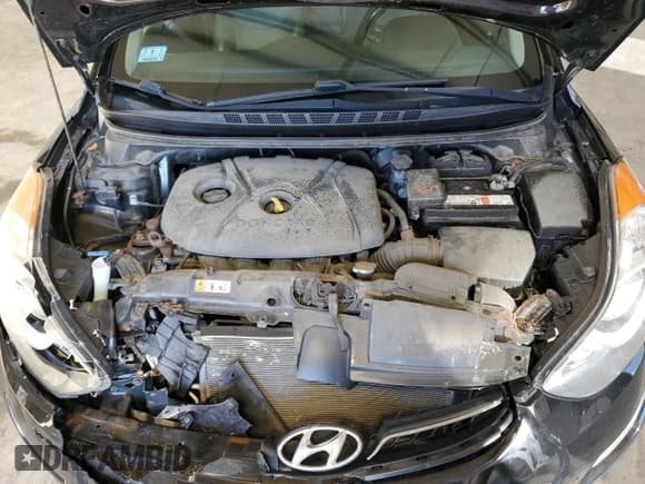 ✅ 2013 Hyundai Elantra Limited • VIN: 5NPDH4AE0DH331083 • Lot: 89573995. Listed on Copart with 100,842 mi. Free auction sales archive from the USA and detailed vehicle history report at DreamBid. Image 11.