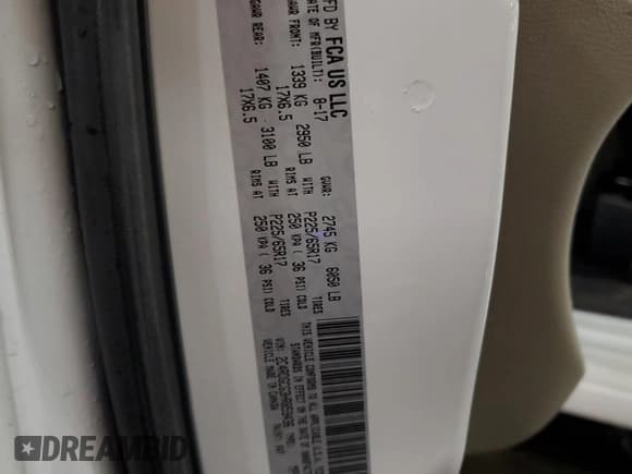 ✅ 2017 Dodge Grand Caravan SXT • VIN: 2C4RDGCG3HR859436 • Lot: 86123015. Wystawiony na Copart z przebiegiem 72 350 mil. Bezpłatny archiwum sprzedaży aukcyjnych z USA i szczegółowy raport historii pojazdu na DreamBid. Zdjęcie 14.