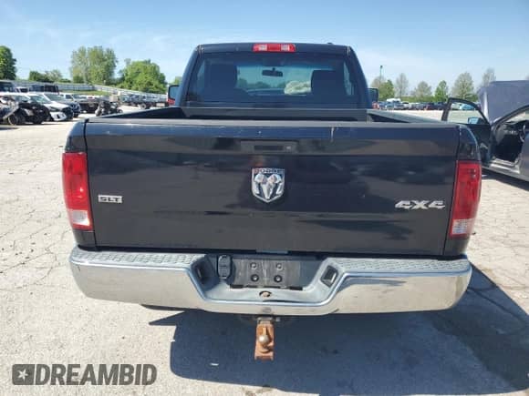 2009 Dodge 1500 SLT with VIN 1D3HV16T69J523467, listed as a Copart auction lot 55774295 with 158,693 mi miles and Salvage title. Bid and sale history available at DreamBid. Image 6.