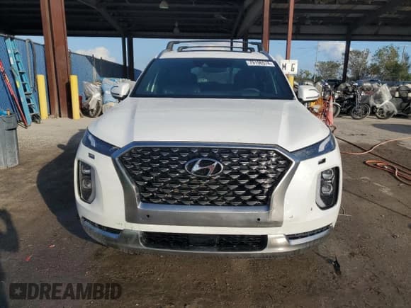 ✅ 2022 Hyundai Palisade Calligraphy • VIN: KM8R74HE4NU473955 • Лот: 79196574. Опубликован ранее на Copart с пробегом 32 957 миль. Бесплатный доступ к архиву аукционных продаж из США и подробный отчёт об истории автомобиля на DreamBid. Изображение 5.