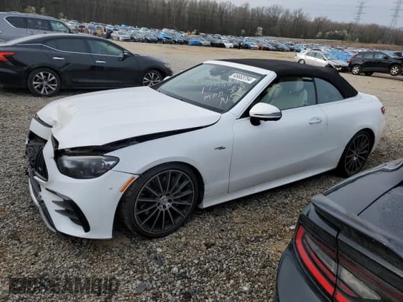 ✅ 2022 Mercedes-Benz E 53 AMG • VIN: W1K1K6BB9NF175681 • Lot: 45653754. Wystawiony na Copart z przebiegiem 14 689 mil. Bezpłatny archiwum sprzedaży aukcyjnych z USA i szczegółowy raport historii pojazdu na DreamBid. Zdjęcie 1.