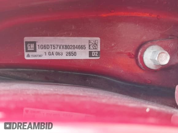 ✅ 2008 Cadillac CTS AWD • VIN: 1G6DT57VX80204665 • Lot: 42605777. Wystawiony na IAAI z przebiegiem 162 840 mil. Bezpłatny archiwum sprzedaży aukcyjnych z USA i szczegółowy raport historii pojazdu na DreamBid. Zdjęcie 9.