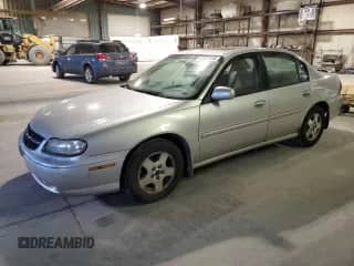 2002 Chevrolet Malibu LS with VIN 1G1NE52J02M624976, listed as a Copart auction lot 50960535 with 163,056 mi miles and Salvage title. Bid and sale history available at DreamBid. Image 1.