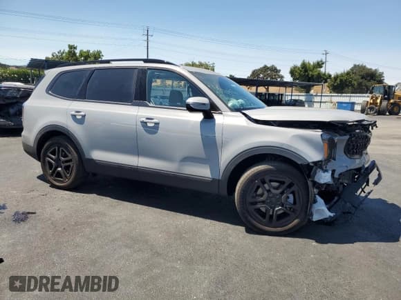 ✅ 2025 Kia Telluride EX X-Line • VIN: 5XYP3DGC7SG584973 • Lot: 68708095. Listed on Copart with 6,906 mi. Free auction sales archive from the USA and detailed vehicle history report at DreamBid. Image 4.