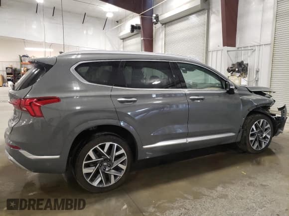 ✅ 2021 Hyundai Santa Fe Calligraphy • VIN: 5NMS5DAL4MH360419 • Lot: 59480634. Wystawiony na Copart z przebiegiem 28 102 mil. Bezpłatny archiwum sprzedaży aukcyjnych z USA i szczegółowy raport historii pojazdu na DreamBid. Zdjęcie 3.