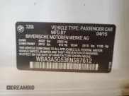 ✅ 2015 BMW 3 Series 328i • VIN: WBA3A5G53FNS87612 • Lot: 82752165. Listed on Copart with 107,175 mi. Free auction sales archive from the USA and detailed vehicle history report at DreamBid. Image 12.