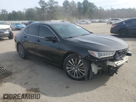 ✅ 2018 Acura TLX Advance • VIN: 19UUB3F72JA004095 • Lot: 45872825. Listed on Copart with 101,214 mi. Free auction sales archive from the USA and detailed vehicle history report at DreamBid. Image 4.