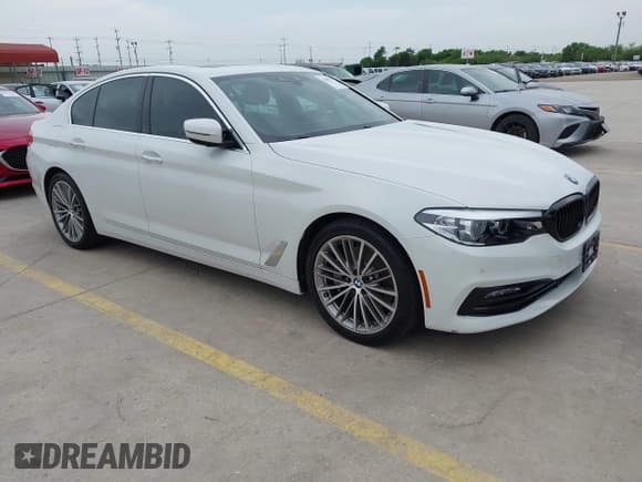 ✅ 2018 BMW 5 Series 530i • VIN: WBAJA5C54JWA39338 • Lot: 42107759. Listed on IAAI with 97,037 mi. Free auction sales archive from the USA and detailed vehicle history report at DreamBid. Image 1.