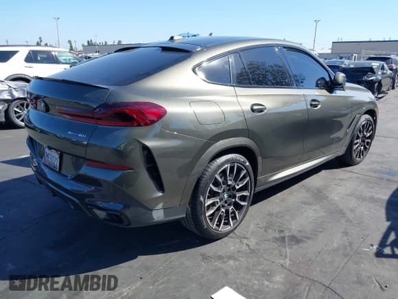 ✅ 2025 BMW X6 xDrive40i • VIN: 5UX33EX05S9V60343 • Lot: 43412679. Listed on IAAI with Not provided. Free auction sales archive from the USA and detailed vehicle history report at DreamBid. Image 4.