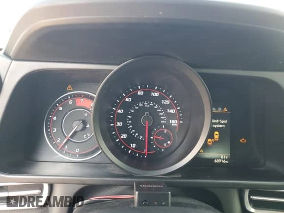 2021 Hyundai Elantra SEL с VIN 5NPLM4AG9MH046049, выставлен на аукционе Copart как лот 70634225 с пробегом 68 916 миль миль и Списание • Salvage title. История ставок и продаж доступна на DreamBid. Изображение 9.