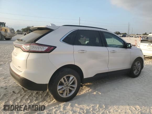 ✅ 2016 Ford Edge SEL • VIN: 2FMPK3J80GBC58764 • Lot: 87472655. Wystawiony na Copart z przebiegiem 44 392 mil. Bezpłatny archiwum sprzedaży aukcyjnych z USA i szczegółowy raport historii pojazdu na DreamBid. Zdjęcie 3.