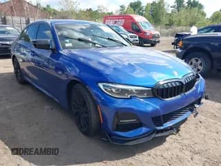 2020 BMW 3 Series 330i xDrive with VIN WBA5R7C02LFJ31901, listed as a IAAI auction lot 43217310 with 75,623 mi miles and . Bid and sale history available at DreamBid. Image 1.