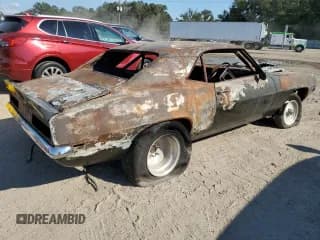 ✅ 1969 Chevrolet Camaro • VIN: 124379N566142 • Лот: 72511454. Опубликован ранее на Copart с пробегом Не указан. Бесплатный доступ к архиву аукционных продаж из США и подробный отчёт об истории автомобиля на DreamBid. Изображение 3.