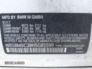 ✅ 2017 BMW M3 • VIN: WBS8M9C38H5G85599 • Lot: 43265348. Listed on IAAI with 60,545 mi. Free auction sales archive from the USA and detailed vehicle history report at DreamBid. Image 9.