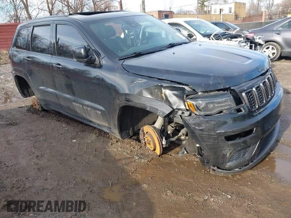 ✅ 2018 Jeep Grand Cherokee High Altitude • VIN: 1C4RJFCT9JC325436 • Lot: 41189143. Listed on IAAI with 116,785 mi. Free auction sales archive from the USA and detailed vehicle history report at DreamBid. Image 1.