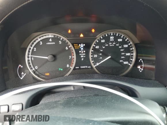 ✅ 2014 Lexus GS 350 • VIN: JTHBE1BL3E5038502 • Lot: 60235235. Listed on Copart with 104,870 mi. Free auction sales archive from the USA and detailed vehicle history report at DreamBid. Image 9.