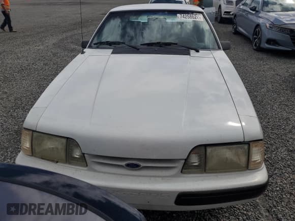 ✅ 1990 Ford Mustang LX • VIN: 1FACP41E7LF137891 • Lot: 74258624. Listed on Copart with 40,653 mi. Free auction sales archive from the USA and detailed vehicle history report at DreamBid. Image 5.