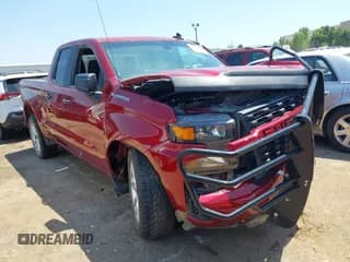 ✅ 2020 Chevrolet Silverado 1500 Custom • VIN: 1GCRYBEK3LZ291325 • Лот: 42945091. Опубликован ранее на IAAI с пробегом Не указан. Бесплатный доступ к архиву аукционных продаж из США и подробный отчёт об истории автомобиля на DreamBid. Изображение 1.