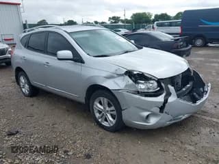 ✅ 2013 Nissan Rogue S • VIN: JN8AS5MV0DW617987 • Lot: 42824173. Listed on IAAI with 129,657 mi. Free auction sales archive from the USA and detailed vehicle history report at DreamBid. Image 1.