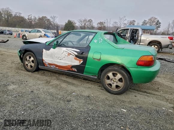 ✅ 1993 Honda del Sol Si • VIN: JHMEH6167PS006170 • Lot: 93124425. Wystawiony na Copart z przebiegiem 168 685 mil. Bezpłatny archiwum sprzedaży aukcyjnych z USA i szczegółowy raport historii pojazdu na DreamBid. Zdjęcie 2.