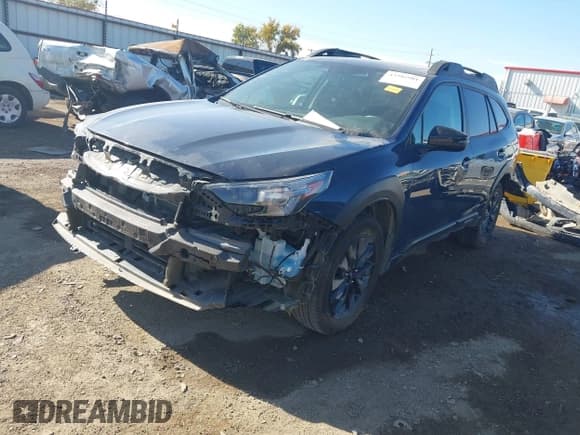 ✅ 2025 Subaru Outback Onyx XT • VIN: 4S4BTGLD1S3149845 • Lot: 43582901. Listed on IAAI with 25,773 mi. Free auction sales archive from the USA and detailed vehicle history report at DreamBid. Image 2.